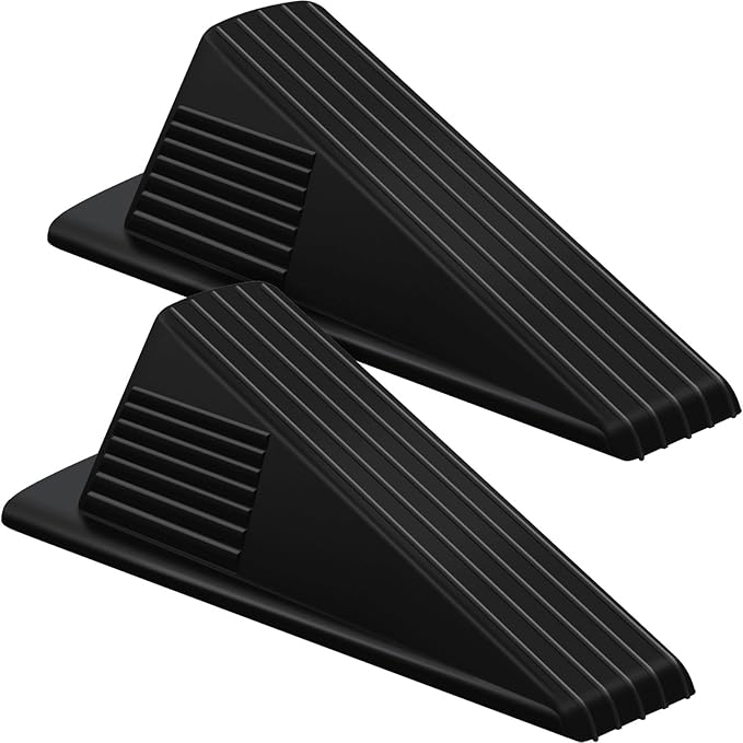 Frienda 2 Pcs Jumbo Door Stoppers Heavy Duty Door Stopper Tall up to 2inch Tall by Frienda