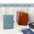 Melsbrinna Premium Leather Passport Holder Covers Case, Waterproof Rfid - Image 7