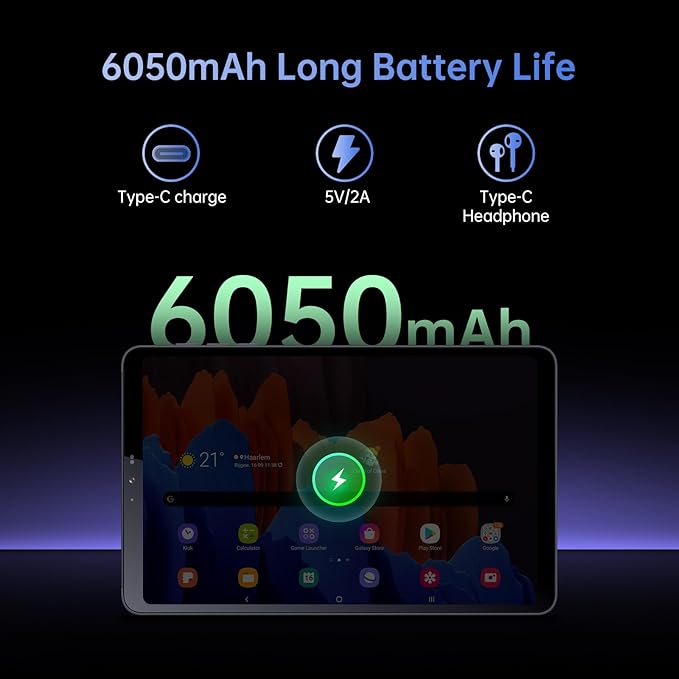 Android Tablet, 8.4 inch Android 14 Snapdragon 685 Processor, 12GB RAM 128GB - Image 7