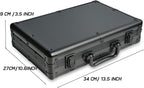 15 slots Watch organizer Case, Aluminum watch storage box, hard watch travel box - Image 7