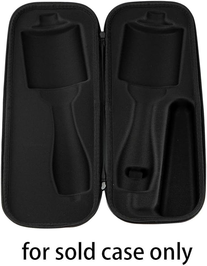 Brappo Hard Portable Travel Case compatibility Revlon One-Step Volumizer Original 1.0 Hair Dryer and Hot Air Brush.(Case Only) (Black)