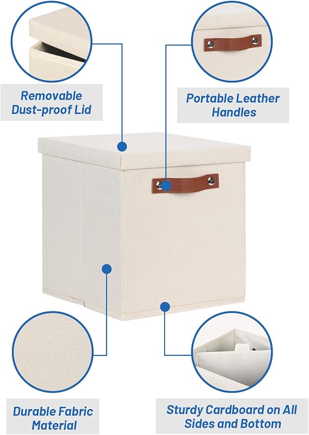 Temary Fabric Storage Bins - Image 4