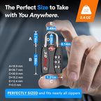 Forge TSA Approved Luggage Locks - Image 4