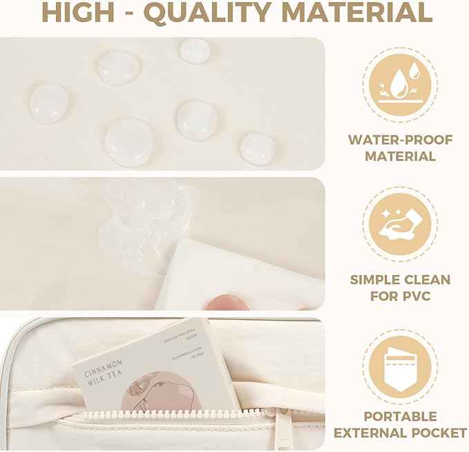 Toiletry Bag For women, Portable Hanging Organizer, 4 Leakproof Compartment for - Image 6