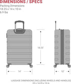 SwissGear 7366 Hardside Expandable Luggage - Image 7