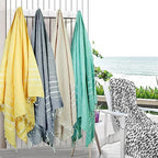 Cotton Turkish Beach Towels (39 x 72 inch ( Beach towel - 4 PACK ) / Multicolor)