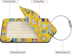 Travel Stamps Collection 2-Pack Luggage Tags - Image 2