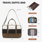 LOVEVOOK Weekender Travel Duffel Bag, Personal Item Duffle Bags - Image 2