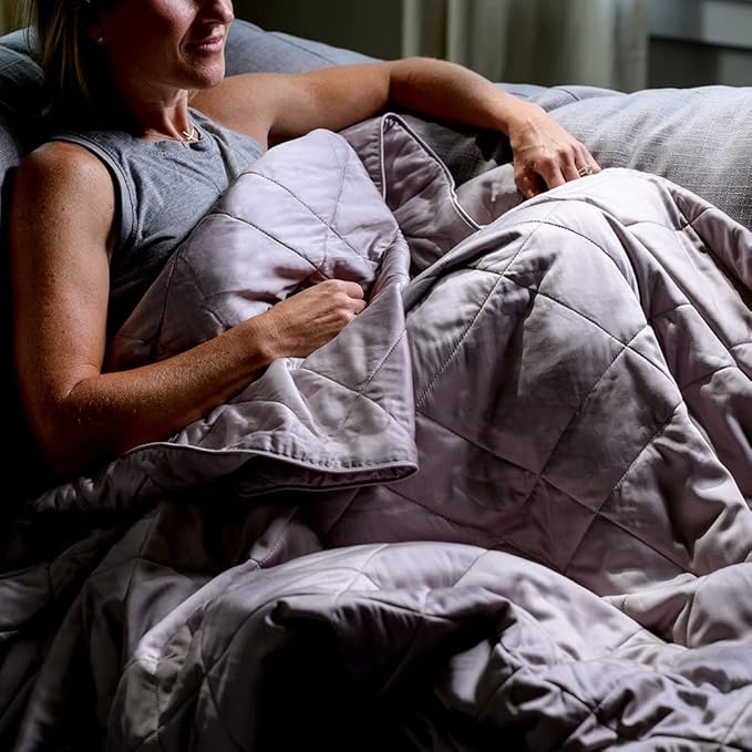 LUXOME Lightweight Blanket | 100% Rayon from Bamboo Fabric & Fill | King/Cal - Image 2