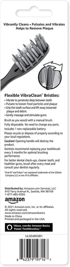 Amazon Basics Electric Pulsating Deep Cleaning Toothbrushes - Image 2