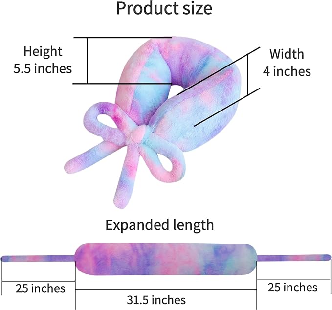 Travel Pillow Multifunctional Airplane Travel Neck Pillow Provides Neck and - Image 3