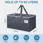 6 Pack Extra Large 93L Moving Bags, 60lb Heavy Duty Moving Totes - Image 2
