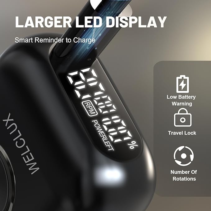 Electric Foil Shavers for Men: Upgraded Mini Electric Razor for Beard - Image 5