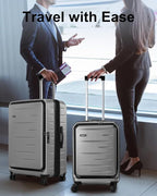 Luggage Sets 2 Pieces, 20 Inch Carry On Luggage and Expandable 28 Inch Checked - Image 9