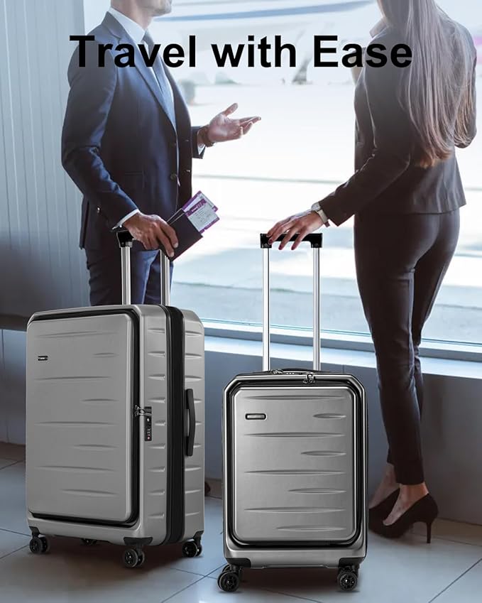 Luggage Sets 2 Pieces, 20 Inch Carry On Luggage and Expandable 28 Inch Checked - Image 9