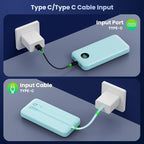 Portable Charger 40, 800mAh Power Bank, 25W PD QC 4.0 Fast Charging Portable - Image 6