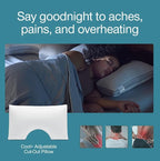 Coop Home Goods Cool+ Cut-Out Adjustable Pillow Queen - Image 7