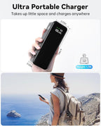 27000mah Power Bank, High Capacity 3-Port Laptop Portable Charger, 120 W Fast - Image 2