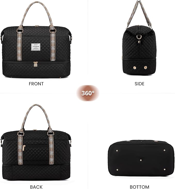 LOVEVOOK Travel Duffle Bag, Weekender Bags - Image 7
