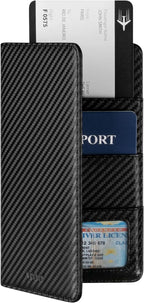 VULKIT Passport Holder Wallet RFID Blocking Travel Wallet by VULKIT