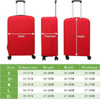 PATIKIL Luggage Cover, Suitcases Covers Elastic Carry on Cover Protector - Image 2