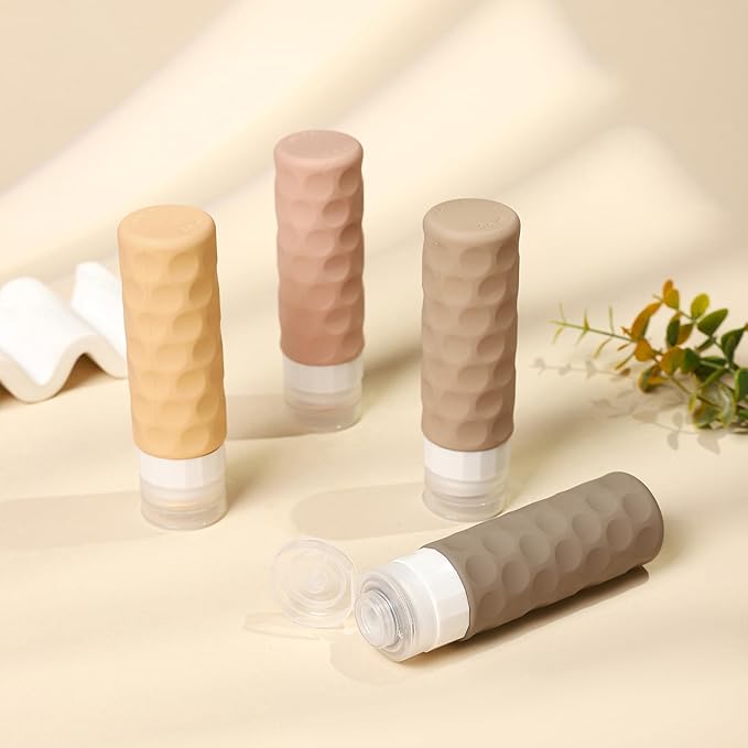 Travel Bottles for Toiletries, BPA Free Leak Proof Premium Silicone Bottles - Image 6