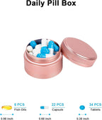 Small Metal Pill Box Pill Container - Image 3