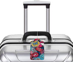 2 Pack Funny Luggage Tags with Red Lips Pattern - Image 6