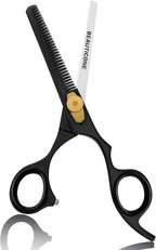 BEAUTICONE Thinning Shears for Hair Cutting, Professional Barber Hair Scissors, texturizing shears for Women/Men Trimming, Salon, Hair Layering scissor, Stainless Steel