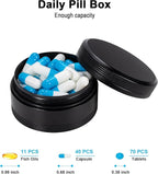 Portable Pill Box Metal Pill Case - Image 3