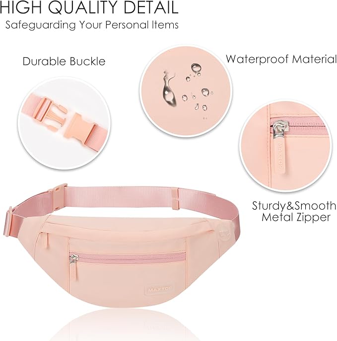 MAXTOP Large Crossbody Fanny Pack - Image 5