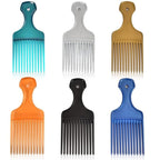 1pc Random Color Salon-Style Hair Pick and Barber Comb, Pick Comb for Curly and Parting Care for Thick Quality Barber Supplies, Styling Tools and Appliances, Hair Combs