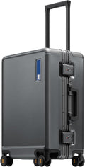 LEVEL8 Zipperless Carry On Luggage Airline Approved by LEVEL8