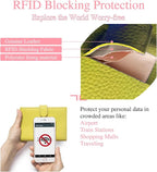 Slim Passport Wallet for Women – RFID Blocking Passport Holder for Travel Women - Image 4