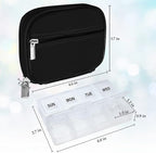 Serfeymi Weekly Travel Pill Organizer Pill Case - Image 2