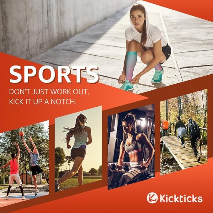Kickticks 4 Pairs Compression Socks - Image 2
