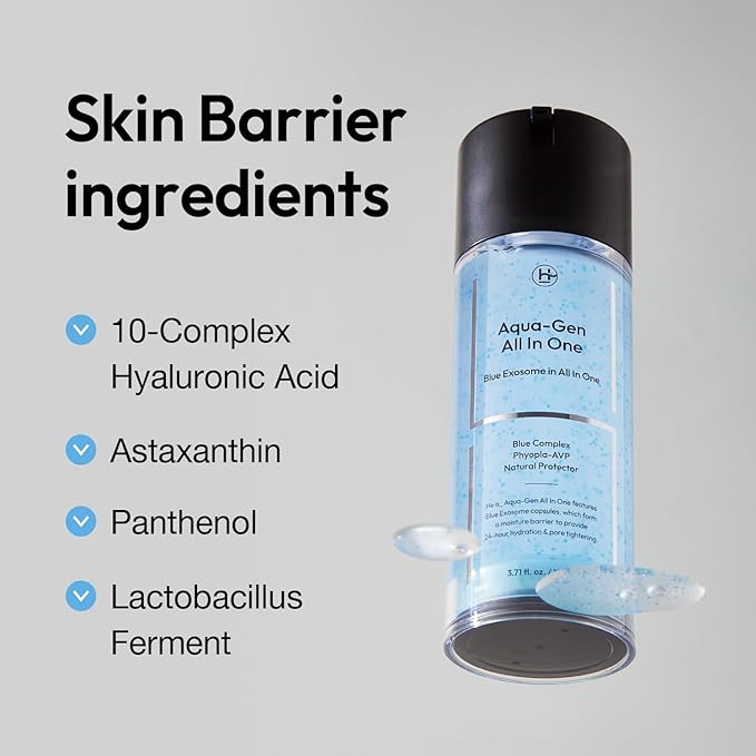 Men's Face Gel Moisturizer With Hyaluronic Acid for 24-Hour Hydration, Pore Minimizing and Non-Greasy Oil Control for All Skin Types - 3.71 fl oz