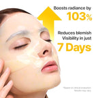 GOODAL Green Tangerine Vita C Gel Mask, Deep Moisturizing Hydrogel Essence, Vitamin C Face Mask for Glass & Glow Skin, Overnight Facial Mask, Jelly Mask for Sensitive Skin, Korean Skin Care, 5EA