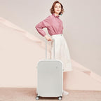 mixi 20 Inch Carry On Luggage PC Hardside Suitcases - Image 2