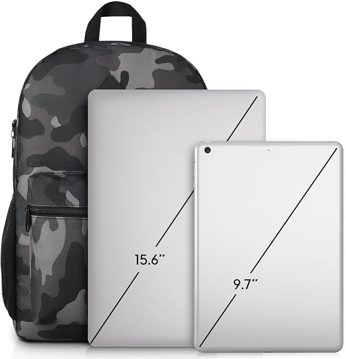 School Backpack, Classic Bookbag Men and Teen Boy Schoolbag - Image 6