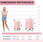 Krute Luggage Sets 2 Piece Suitcase - Image 3