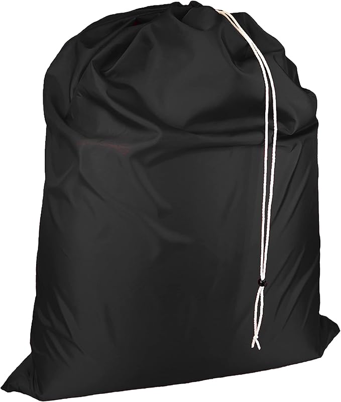 Laundry Bag with Locking Closure Drawstring – Extra Large Heavy Duty 100% Nylon by LaundryBagsOnline