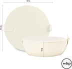 W&P Porter Plastic Bowl Lunch Container w/ Protective Non-slip Exterior - Image 7