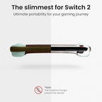 tomtoc Slim Carrying Case for Nintendo Switch 2 Model 2025, Odorless Felt - Image 3