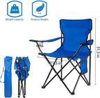 Damei century 4PCS Folding Camping Chairs-Lightweight, Installation-Free - Image 3