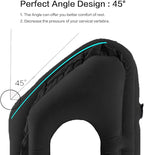 Inflatable Travel Pillow for Airplane, Neck Air Pillow for Sleeping to Avoid - Image 2