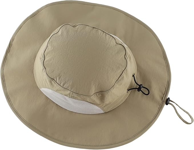Home Prefer UPF50+ Mens Sun Hat Wide Brim Fishing Hat - Image 3