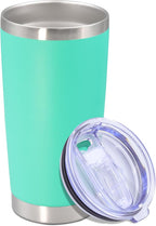 20 oz Tumbler with lid Double Wall Vacuum Insulated Tumblers Stainless Steel by Providethebestproducts
