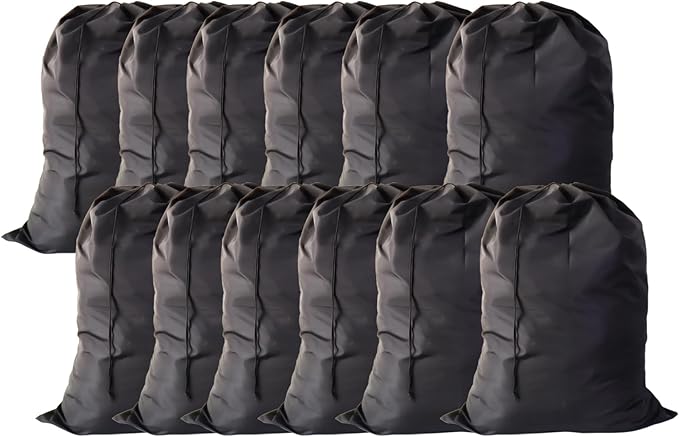 Extra Large Laundry Bag 12 Pack, Travel Laundry Bags - Image 2