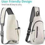 TITECOUGO Small Sling Bag, Lightweight Crossbody Backpack - Image 3
